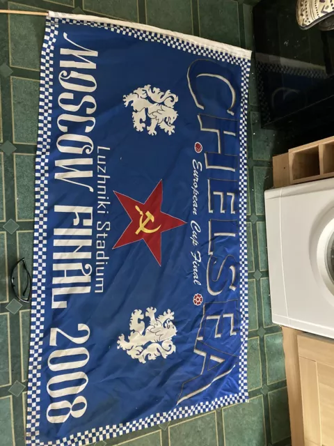 chelsea flag 2008 Moscow