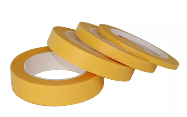 JMI Yellow Painters Tape for Car Paint - Assorted Size Automotive Masking  Tape