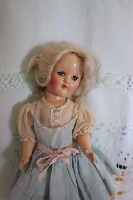 Lot De 2 Poupées Vintage Américaines Playpal – 60 Cm, USA, Années 1960, Habits D'origine