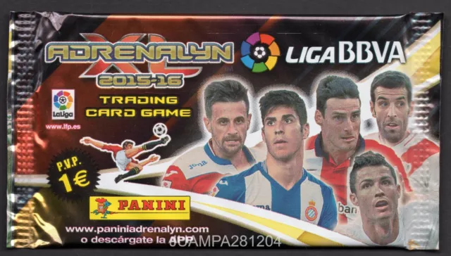 1 SOBRE DE Cromos Adrenalyn Xl La Liga Bbva 2015-16 Panini 15/16