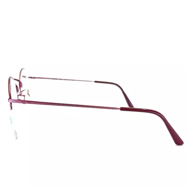 ART Deco Eyeglasses 320-06 091 pink Round half Rim Frames 51[]22 135 mm 3