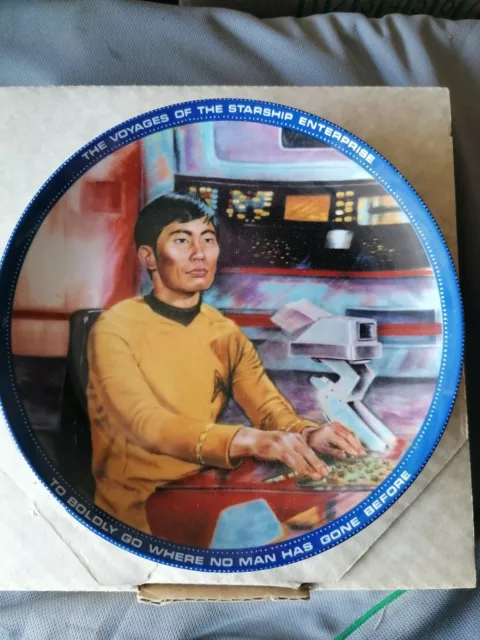 Star Trek Plate sulu