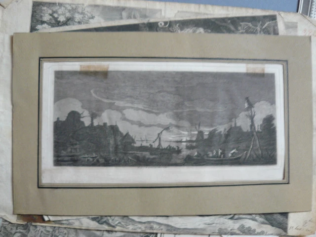 22 gravures 17eme et 18eme a restaurer 5