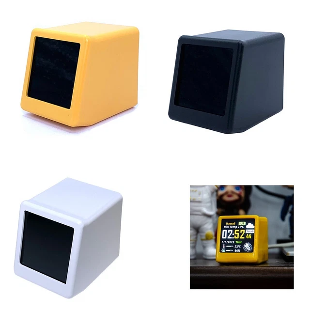 Orologio WiFi sensore elettronico stazione meteo elettronica smart touch digitale LC