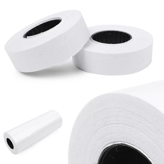 10pcs Price Tag Gun Labeler Tags Mark Paper Refill Price Label Gun For MX-6600