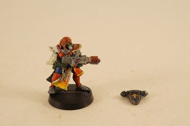 Sisters of Battle BATTLE SISTER Flamer Adepta Sororitas 40k Warhammer Metal OOP