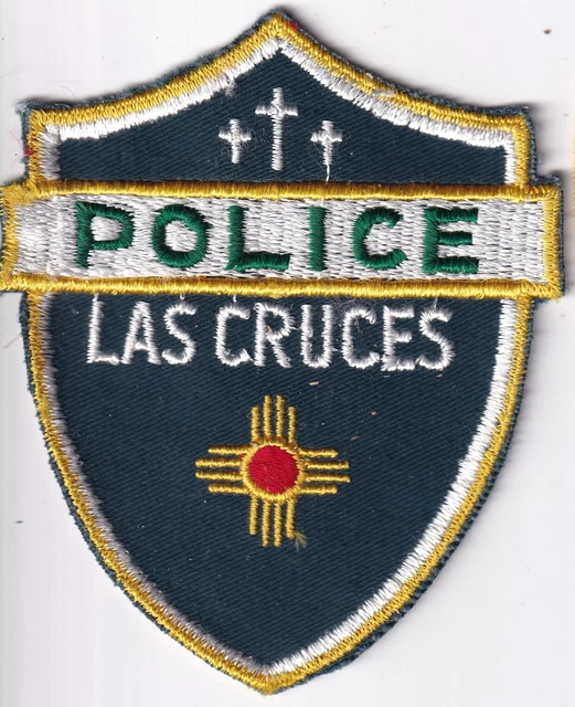 Las Cruces New Mexico Police Patch Older!