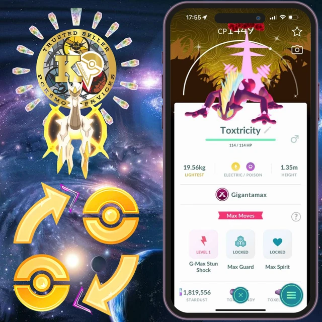Pokémon Go Tinkatink XXL - Scambio In-game Per 20.000 Polvere Di Stelle, Nuovo