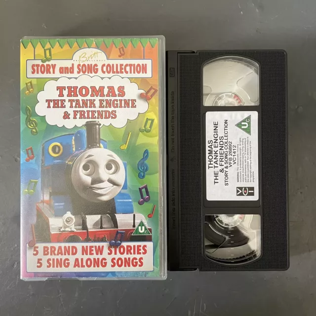 Thomas The Tank Engine & And Friends Vhs Video - Story And Song Collection Thomas The Tank Engine & And Friends Vhs Video - Story And Song Collection