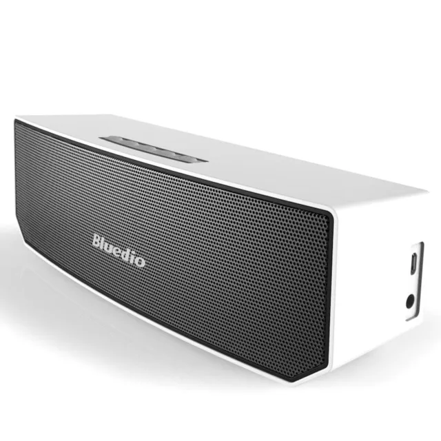 Bluedio BS-3 Mini Altavoz Bluetooth Altavoz Inalámbrico 3D Estéreo MP3 Plata