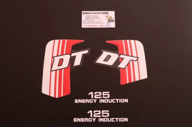125 Dtlc  Yamaha  Annee 1983  Type 10V  Emblemse Compatible  Reservoir+Caches