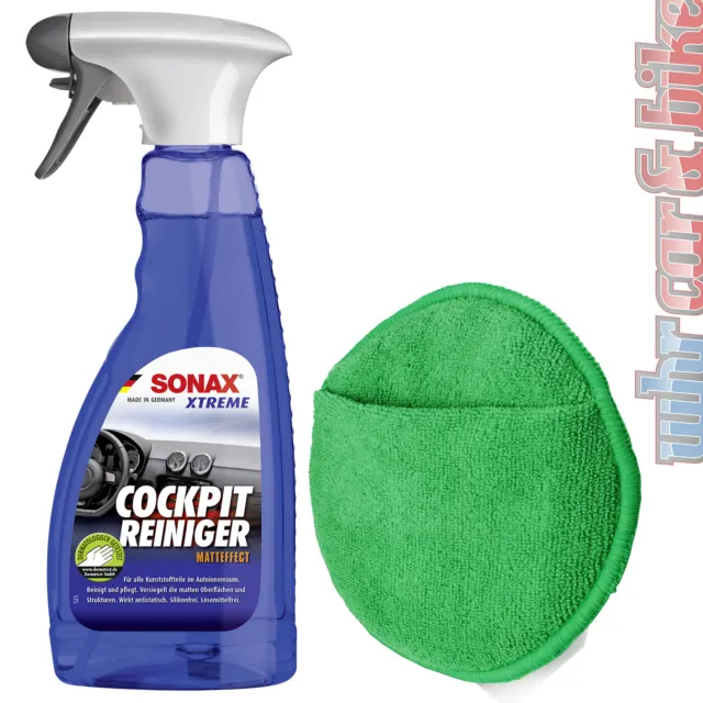 Sonax XTREME CockpitReiniger Matteffect 500ml inkl. SONAX Microfaser PflegePad