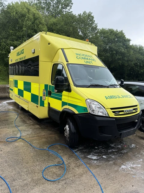 IVECO DAILY AMBULANCE Incident Command Unit - Ideal Camper £8,500.00 ...