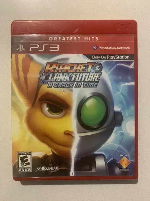 Ratchet and Clank Future A Crack In Time PS3 Greatest Hits PlayStation 3 AUS PAL