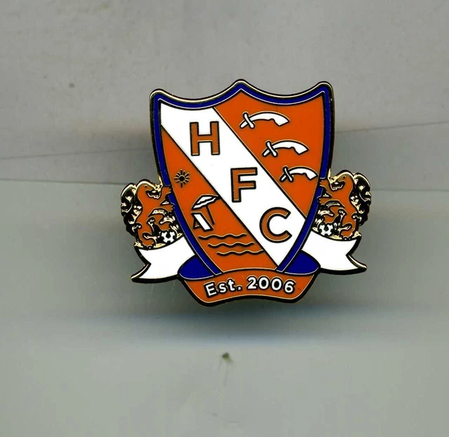 New  Hfc  Holland  Fc  Non League Football Pin Badge