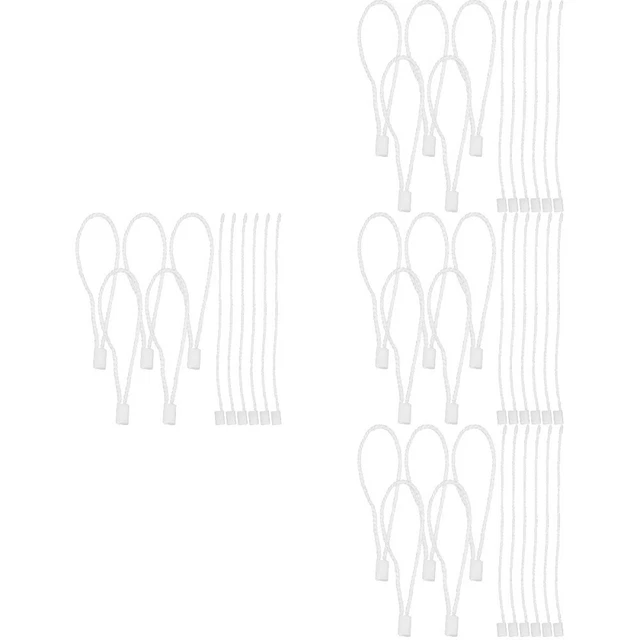 4pcs 1 Beutel Preisschild Seile Hanging Tag Strings Preis Krawatten für