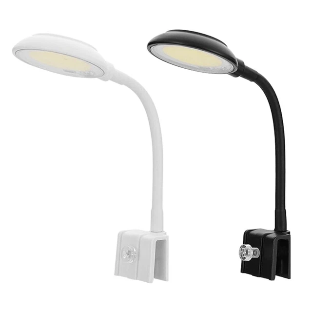 LED Aquarium Clamp Light Clip-on Fish Tanks Lighting White and Blue Lights