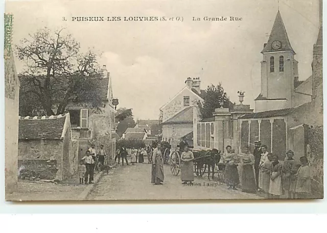 PUISEUX-LES-LOUVRES - La Grande Rue - 11664