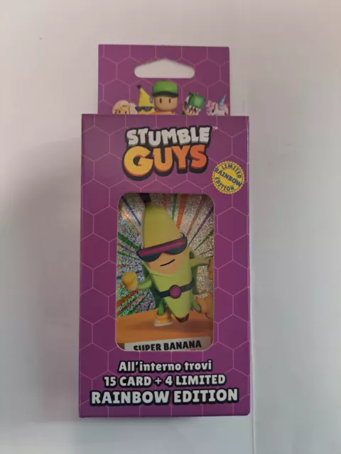 Stumble Guys Rainbow Edition 15 Card + 4 Neu+Ovp Limited