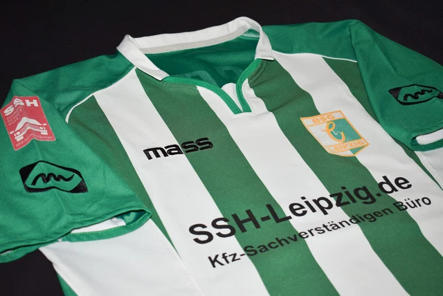 Mass BSG Chemie Leipzig Trikot Jersey Maglia Camiseta Maillot Maglia Becker XL