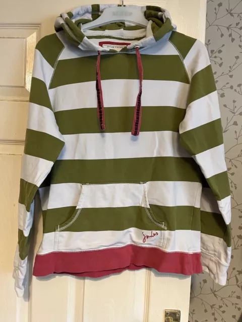 Stunning Striped Joules Hoodie, Size 14