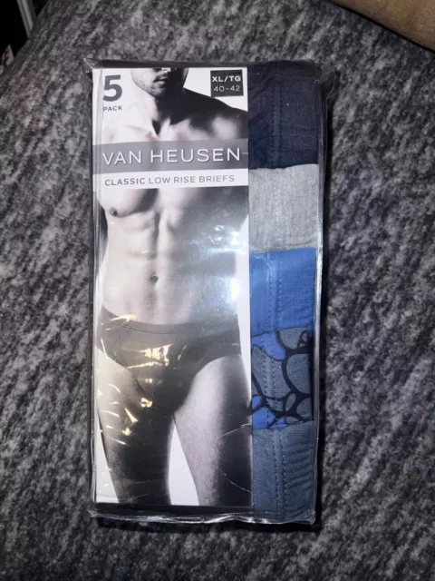 Van Heusen Classic Low Rise Briefs 5 Pack