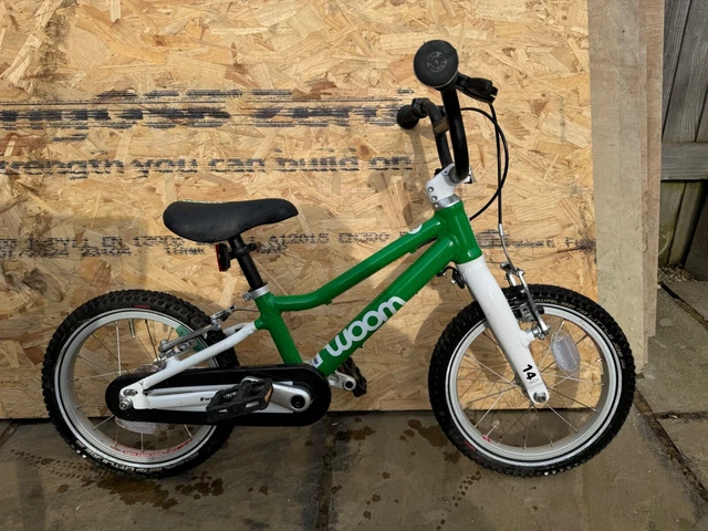 GREEN WOOM 2 kids bike. Good condition 111.03 PicClick UK