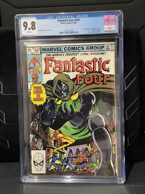 FANTASTIC FOUR #247 CGC 9.8 ~ 1st Kristoff Vernard Dr. Doom