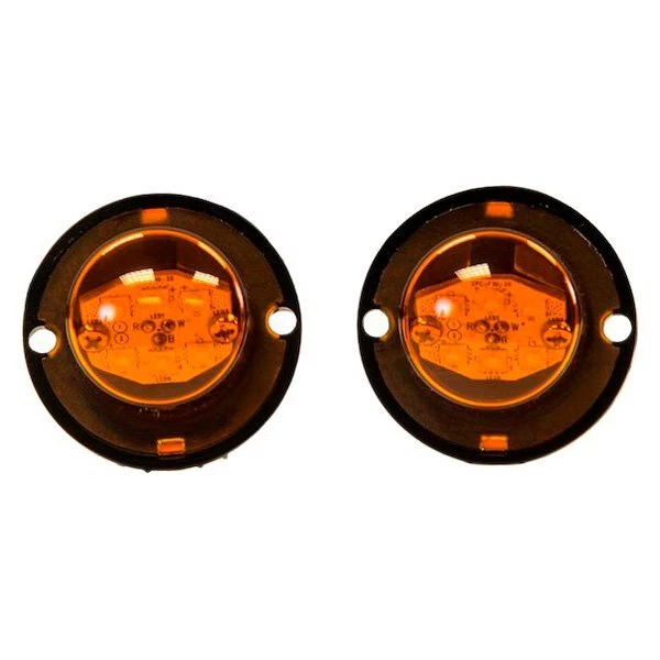 Buyers 8891216 Bolt-On Mount Amber LED Hideaway Strobe Light