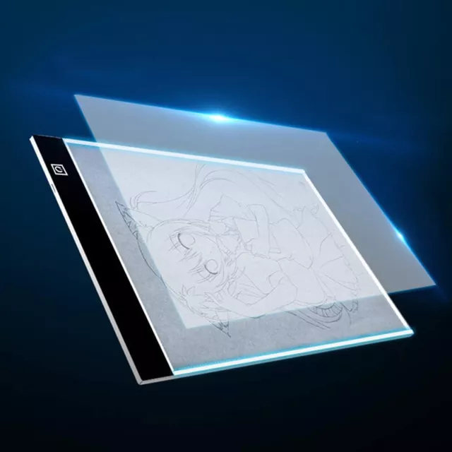 A3 LED Drawing Board Diamond Painting Light Box Copy Tracing & Ultra-thin Pad UK