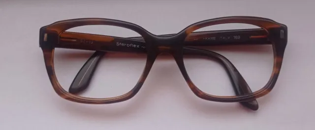 Occhiali vintage da uomo Sferoflex anni 70. Sferoflex men's glasses 70s.