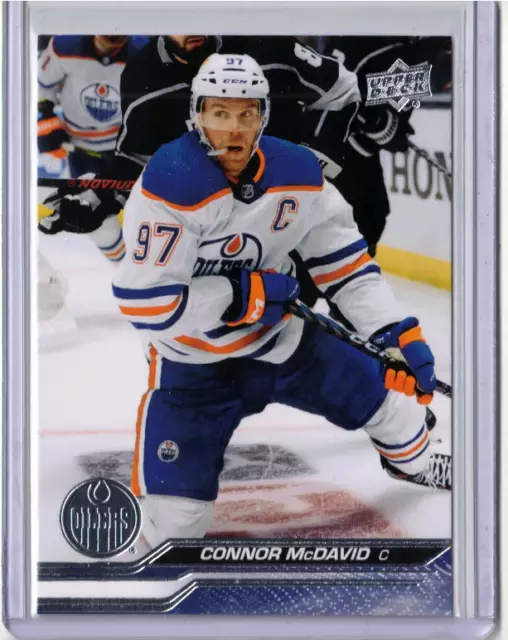 CONNOR MCDAVID 23/24 2023 2024 Upper Deck UD Edmonton Oilers Base Card