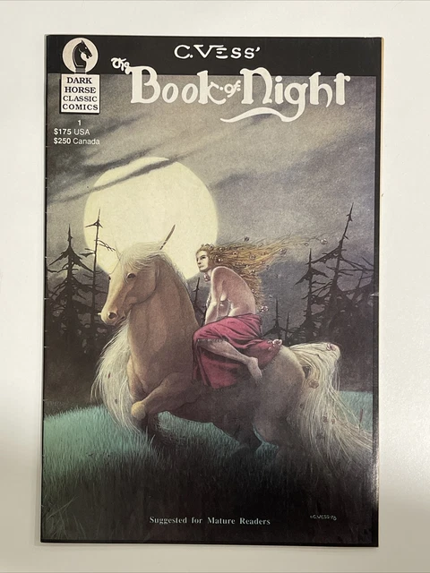 Charles Vess' the Book of Night #1-3 complete series - dark horse comics 2 2