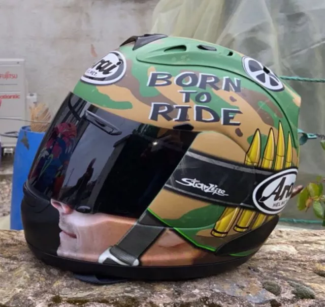 casque moto arai Army