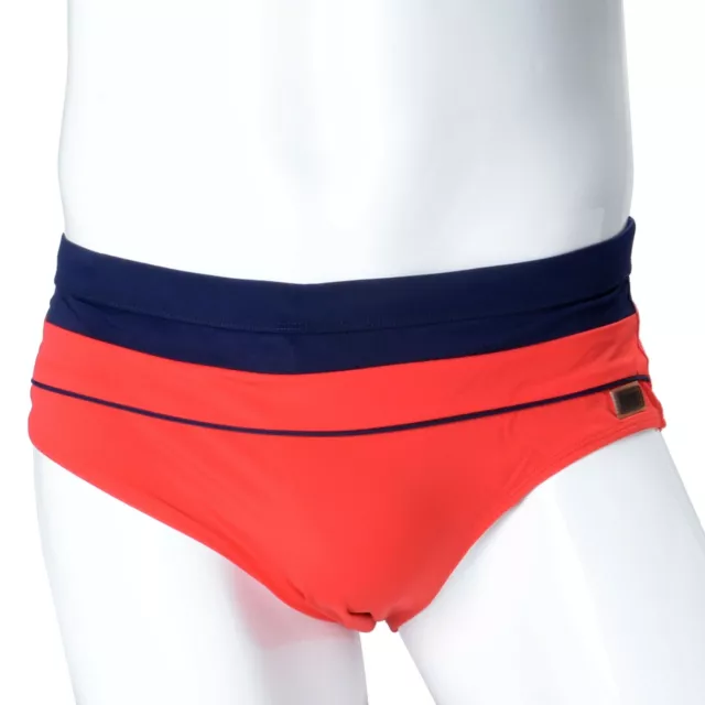 Hugo Boss "Rosefish" Men's Two Tones Stretch Swim Briefs US M IT M