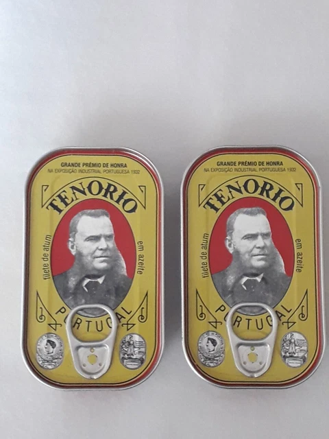 2× Filetti Di Tonno Portoghese Tenorio In Olio Di Oliva