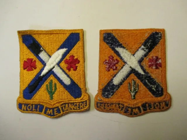 e3231 US Army Vietnam 1st and 2nd Battalion 2nd Infantry Regiment  Patch IR15T