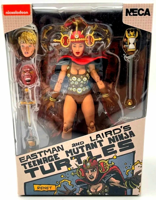 TMNT|Teenage Mutant Ninja Turtles|Mirage Comics|Renet|7" Figure|Mint Lot|NECA