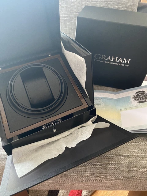 Graham Watch Box Complete With Papers Graham Watch Box Complete With Papers