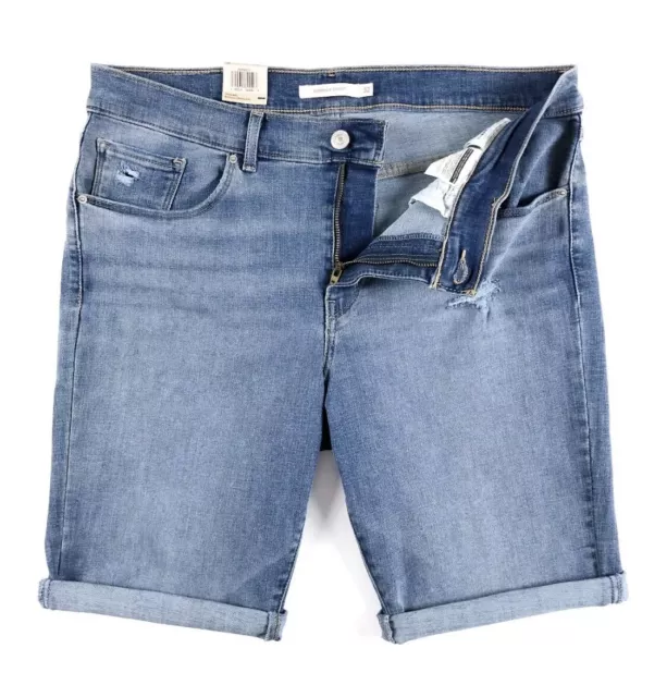 Levi’s Shorts Women’s Bermuda Shorts Blue Damaged Goodies