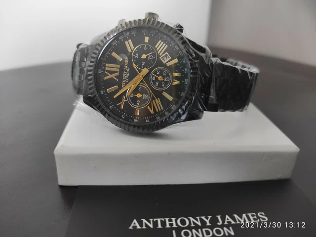 ANTHONY JAMES CHRONO Sports Automatic Watch By Anthony James