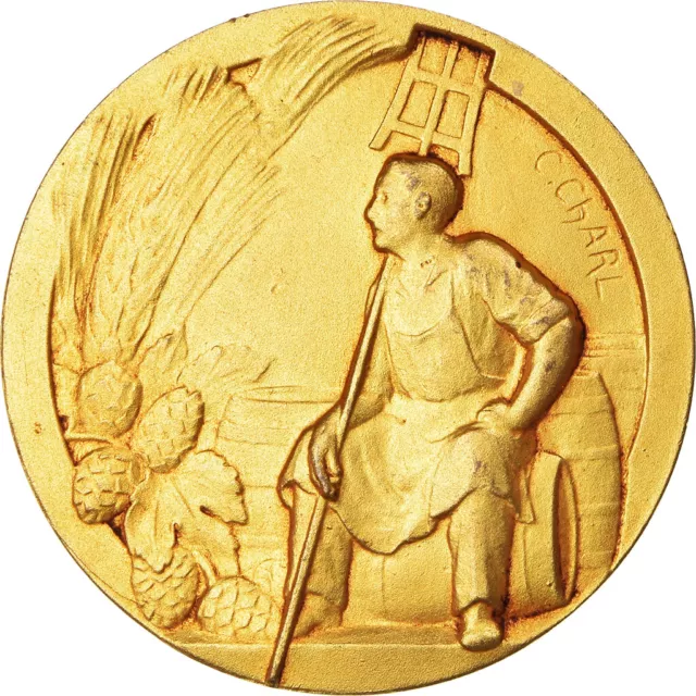 [#186983] France, Medal, Corporation des Brasseurs du Nord de la France, Busines