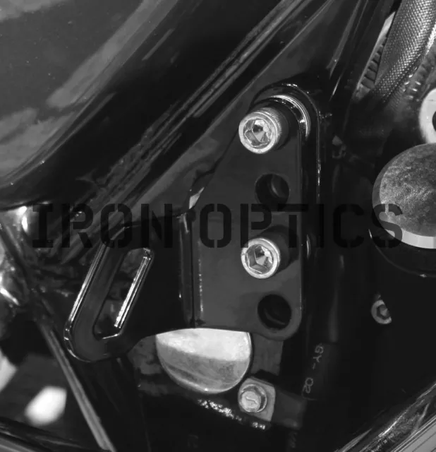 IRON OPTICS Spanngurtlasche hinten für Harley Davidson Touring Modelle Typ2