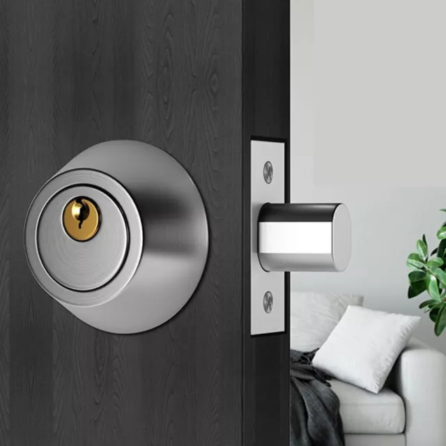 Stainless Steel Single Cylinder Deadbolt Dead Bolt Door Lock with 3 Keys AU