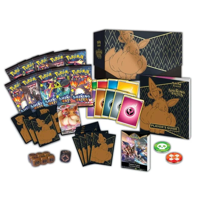 Pokémon Shining Fates ETB - Shining Fates Elite Trainer Box PTCG - PRONTO...
