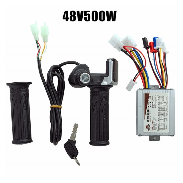 Kit Contrôleur 1000W 48V Avec Accélérateur - Pour Kart, Quad, Vélo électrique, VTT