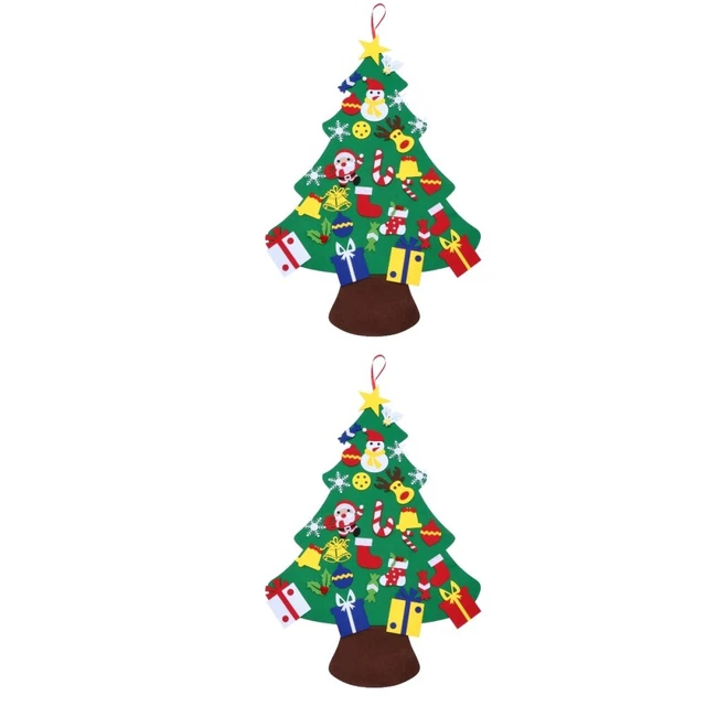 2x Diy Fühlte Weihnachten Baum Holz Weihnachten Baum