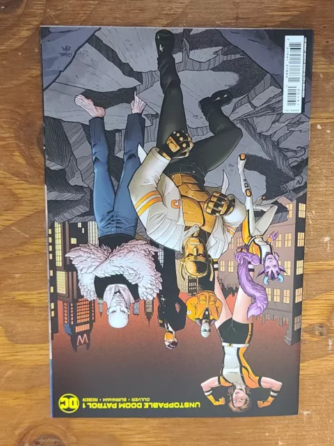 Unstoppable Doom Patrol #1 (Of 6) Cvr D Inc 1:25 Dennis Culver Card Stock Var