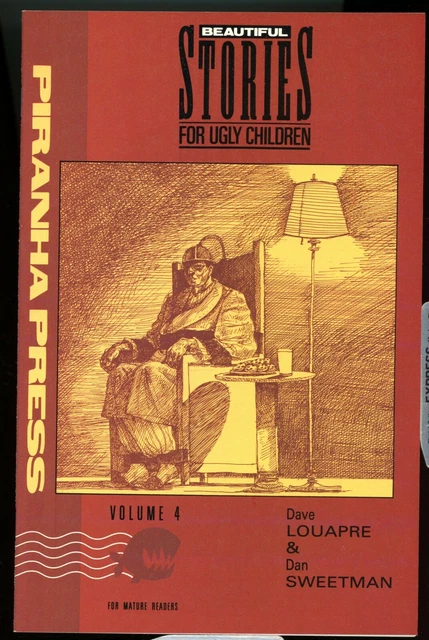 Beautiful Stories for Ugly Children #4 (Sep 1989, Piranha Press) NEAR MINT