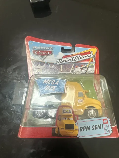 DISNEY PIXAR CARS Race I Rama RPM SEMI CAB DELUXE Toy